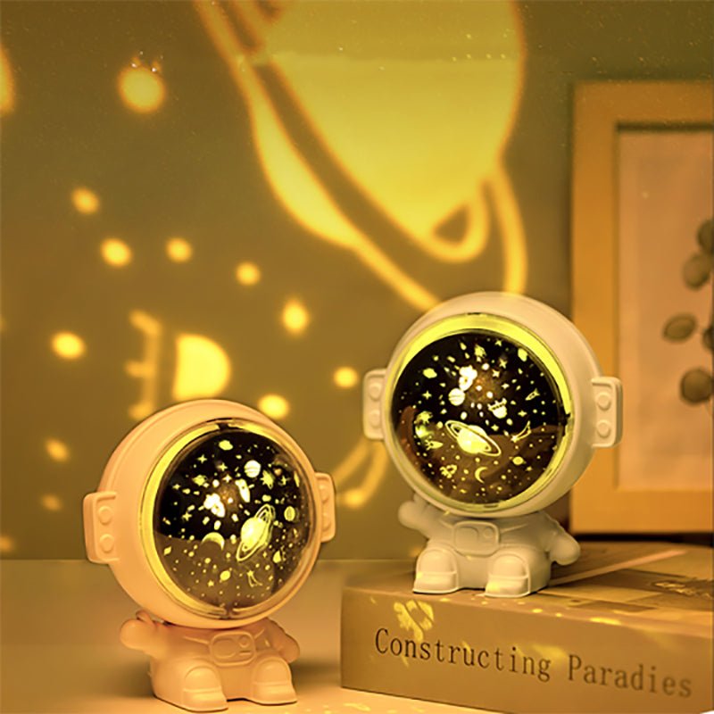Galaxy Star Projector Starry Sky Night Light Astronaut Lamp Room Decr Gift Child Kids Baby Christmas Spaceman Projection - NeoTech