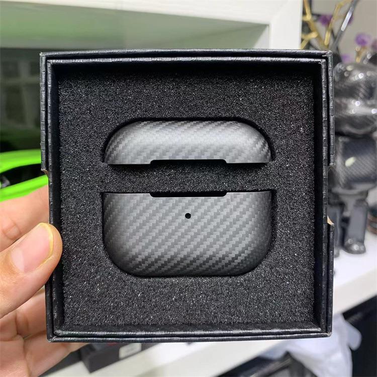 Protective Cover Carbon Fiber Forged Bluetooth Earbuds Case - NeoTech