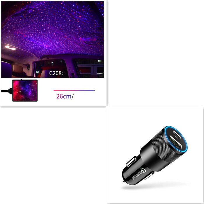 Star Light Projector Party Lights USB LED Light Interior Lighting LED Interior Car Lights Starry Sky Galaxy Night Lights - NeoTech
