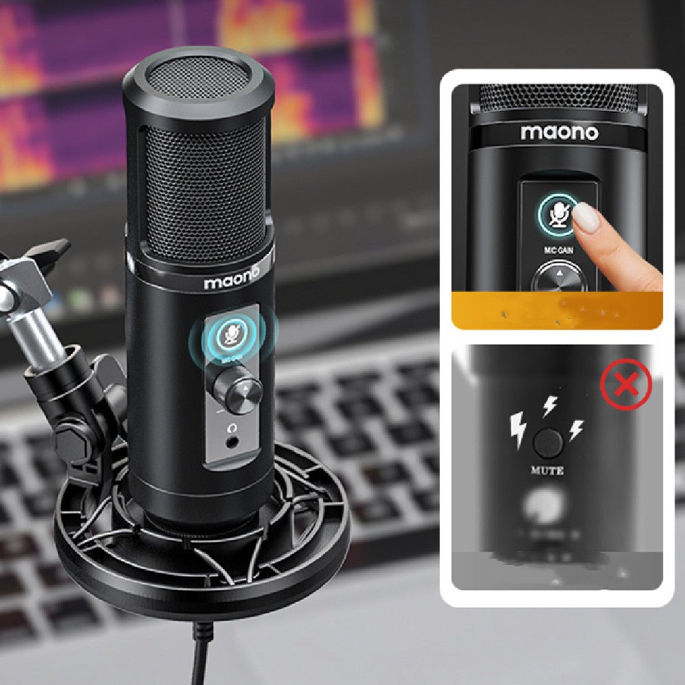 Capacitor Microphone Usb Computer Desktop Notebook - NeoTech