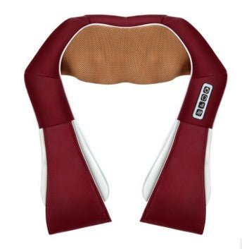 Car U Shape Electrical Shiatsu Back Neck Shoulder Body Massager Infrared Heated Kneading Car Home Massager - NeoTech