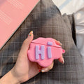 AirPod 2 Case 3D HI BYE Cloud Letter Cartoon Soft Silicone Wireless Earphone Cases For Airpods Case Cute Cover - NeoTech