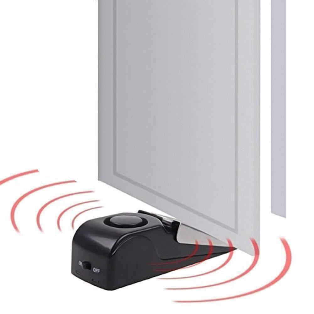 Electronic Burglar Alarm Intelligent Home Security Wedge Door Stop Alarm System Device Hotel Intruder Alert Detection - NeoTech