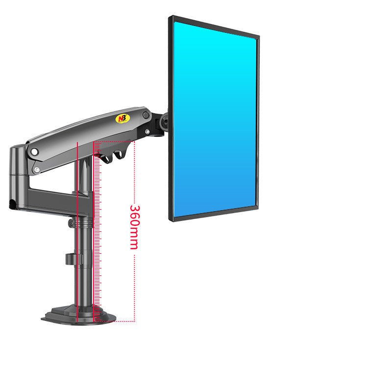 F80 Computer Monitor Stand Desktop Lcd Dual Screen Telescopic Rotating Lifting Desktop Shelf F100A - NeoTech