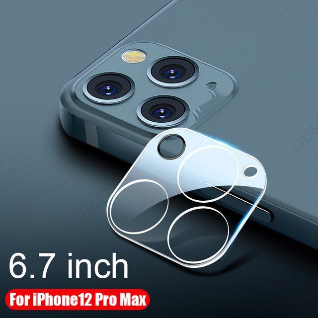 Compatible WithApple 3Pcs Camera Lens Tempered Glass - NeoTech