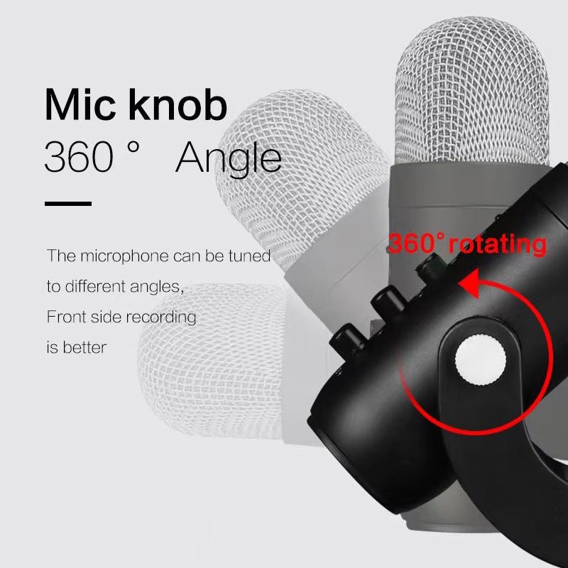 Professional Dubbing Microphone Hd Noise Reduction Recording Equipment Dedicated For Live Broadcast - NeoTech