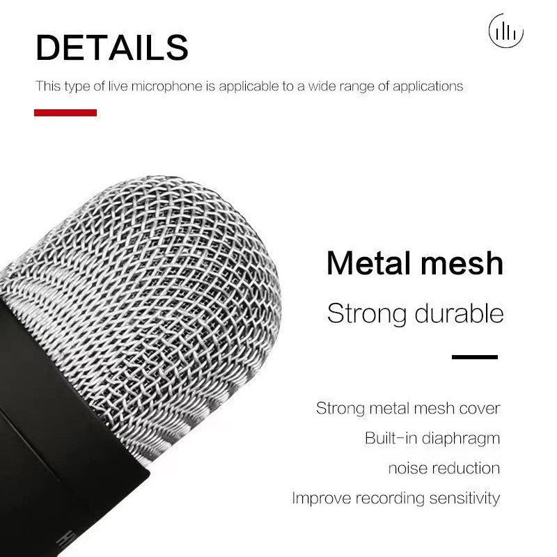 Professional Dubbing Microphone Hd Noise Reduction Recording Equipment Dedicated For Live Broadcast - NeoTech