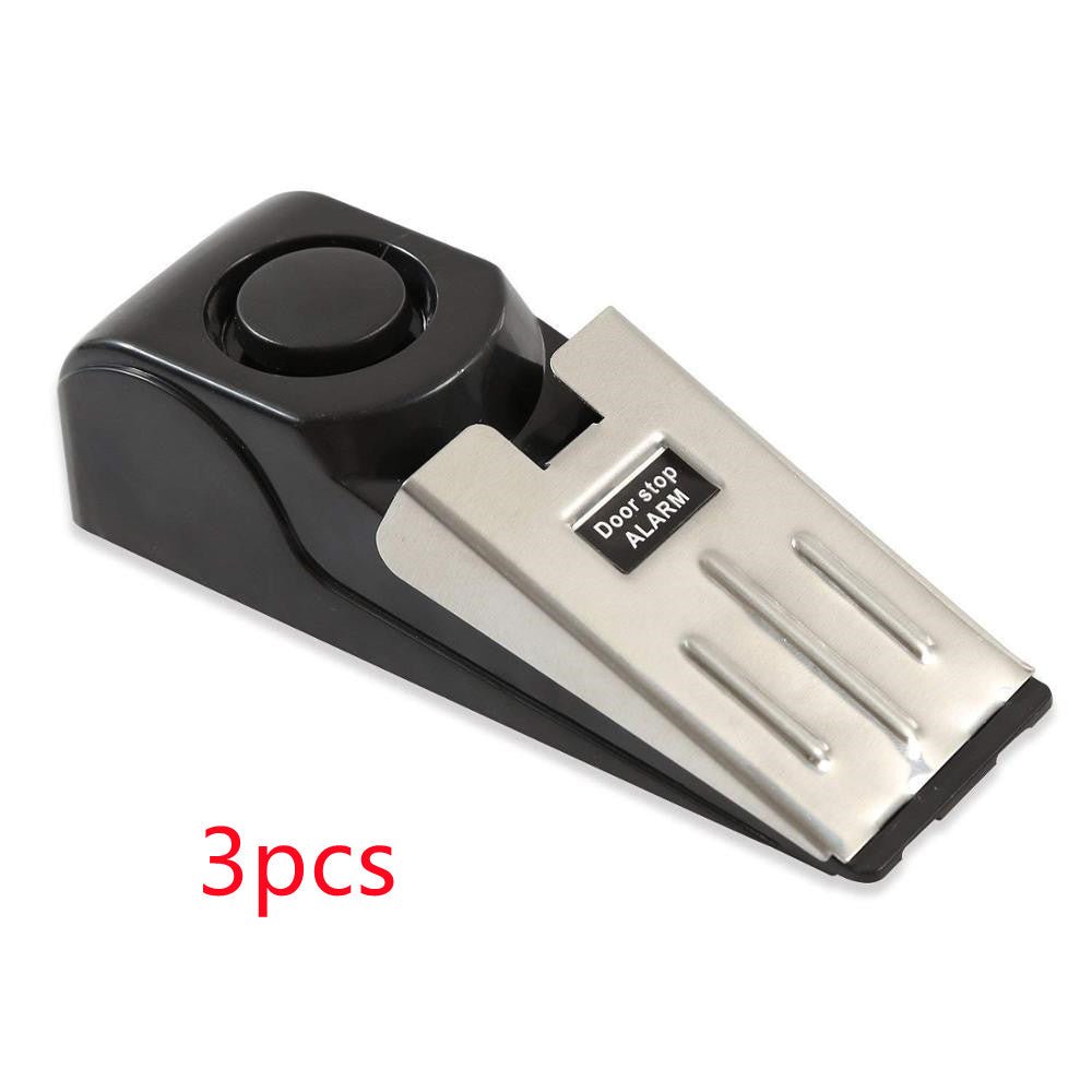 Electronic Burglar Alarm Intelligent Home Security Wedge Door Stop Alarm System Device Hotel Intruder Alert Detection - NeoTech