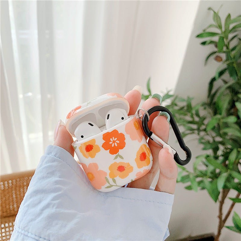 Compatible with Apple, Anti - drop Soft Shell Floral AirPods Pro Earphone Sleeve - NeoTech