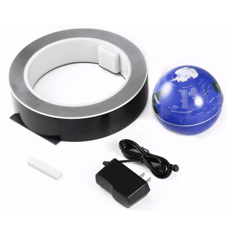 Round LED World Map Floating Globe Magnetic Levitation Light Anti Gravity Magic - NeoTech