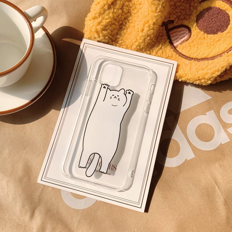 Cat transparent phone case - NeoTech