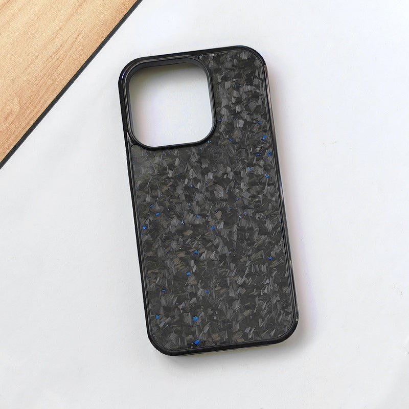 Gold Foil Carbon Fiber Forged Grain Phone Case - NeoTech