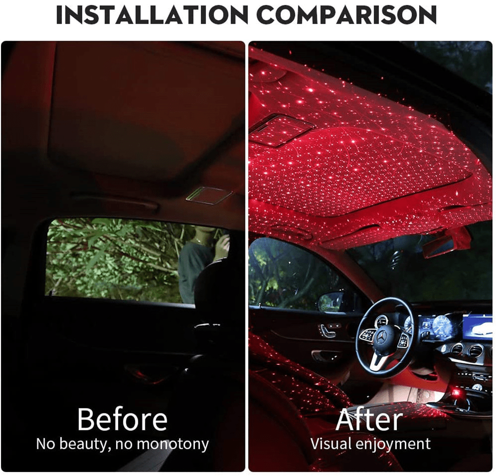 Star Light Projector Party Lights USB LED Light Interior Lighting LED Interior Car Lights Starry Sky Galaxy Night Lights - NeoTech