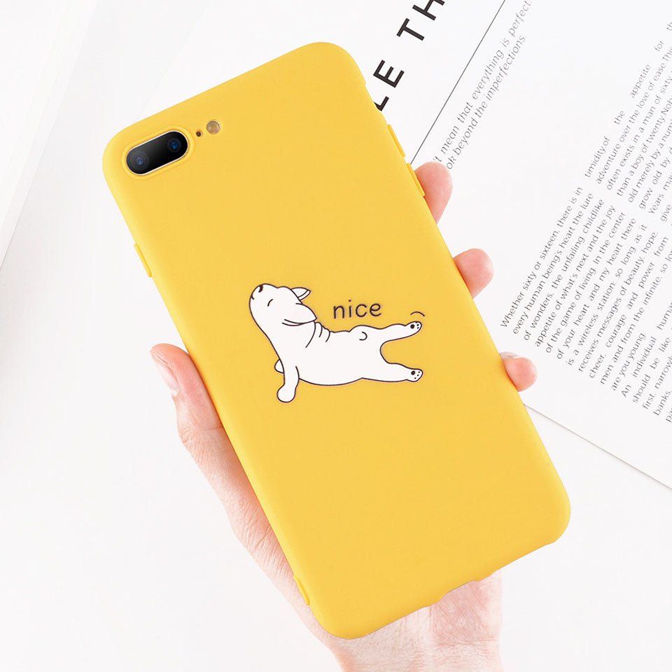 Compatible With Apple, Funny Cartoon Giraffe Phone Case For 7 8 Plus TPU Silicone Back Cover For X XR XS Max 6 6S Plus Soft Cases - NeoTech