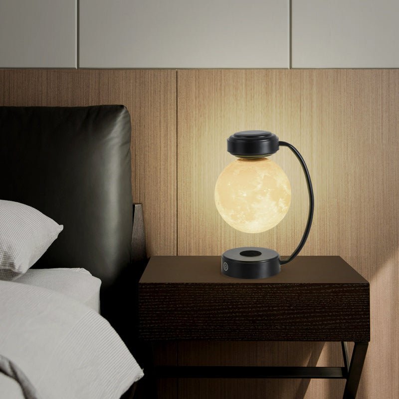 3D LED Moon Night Light Wireless Magnetic Levitating Rotating Floating Ball Lamp For School Office Bookshop Home Decoration - NeoTech