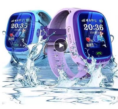 DF25 Children Waterproof Smart Watches Touch Screen Call for Rescue Remote Monitoring and Location Children's Telephone Watches - NeoTech