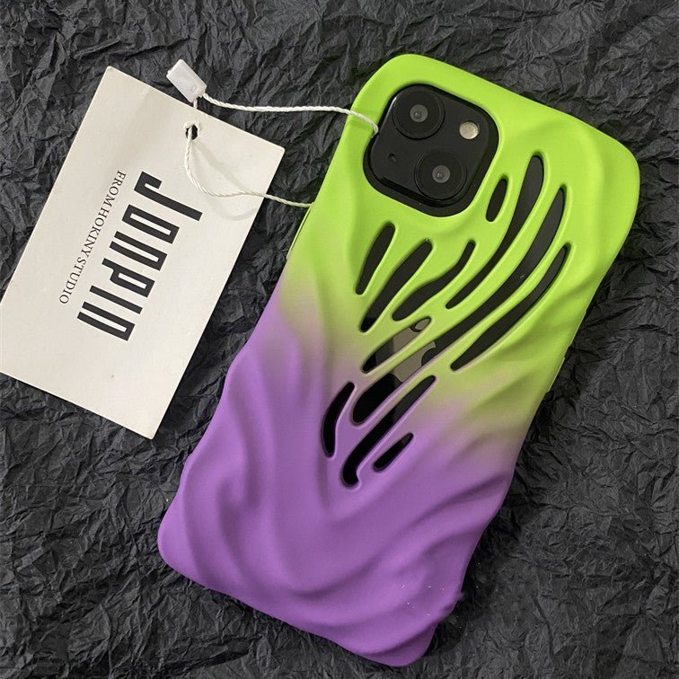 Titanium Gray Wind Hollowed Out Suitable For 1413 Phone Cases - NeoTech