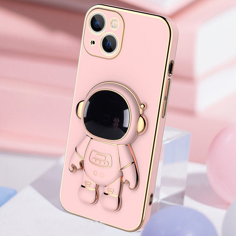 3D Astronaut Phone Case Anti - Drop Electroplating Bracket - NeoTech
