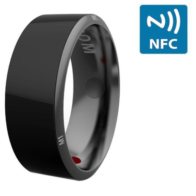 Smart Ring Wearable Device Multifunctional Black High - tech - NeoTech