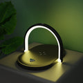3 In 1 Foldable Wireless Charger Night Light Wireless Charging Station Stonego LED Reading Table Lamp 15W Fast Charging Light - NeoTech
