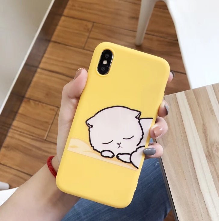 Compatible With Apple, Funny Cartoon Giraffe Phone Case For 7 8 Plus TPU Silicone Back Cover For X XR XS Max 6 6S Plus Soft Cases - NeoTech