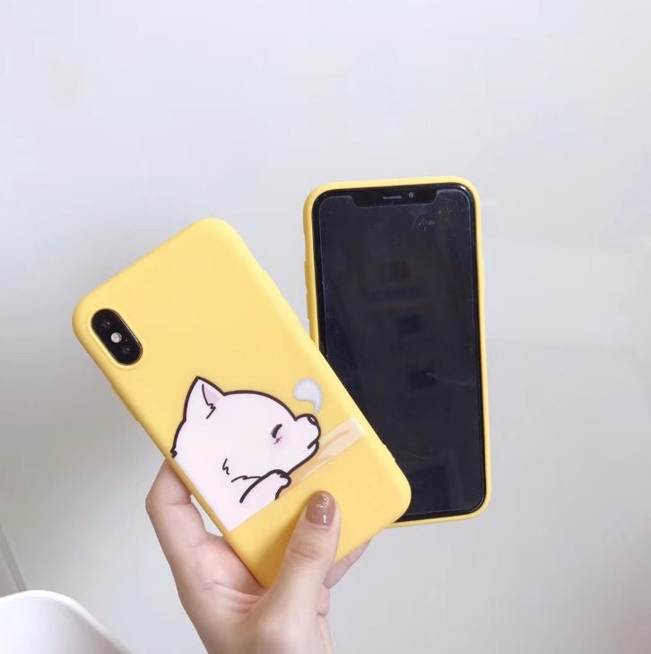 Compatible With Apple, Funny Cartoon Giraffe Phone Case For 7 8 Plus TPU Silicone Back Cover For X XR XS Max 6 6S Plus Soft Cases - NeoTech