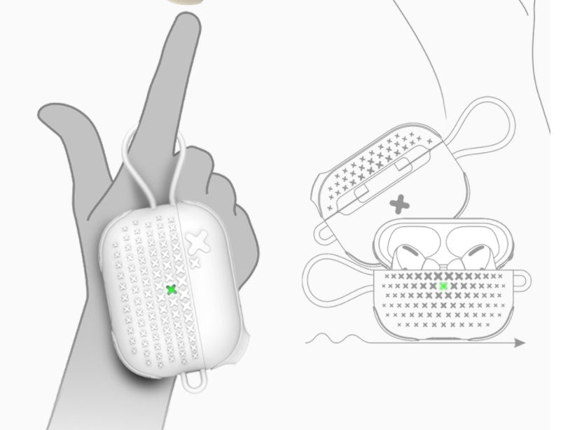 Compatible with Apple, Airpods Pro Silicone Case - NeoTech