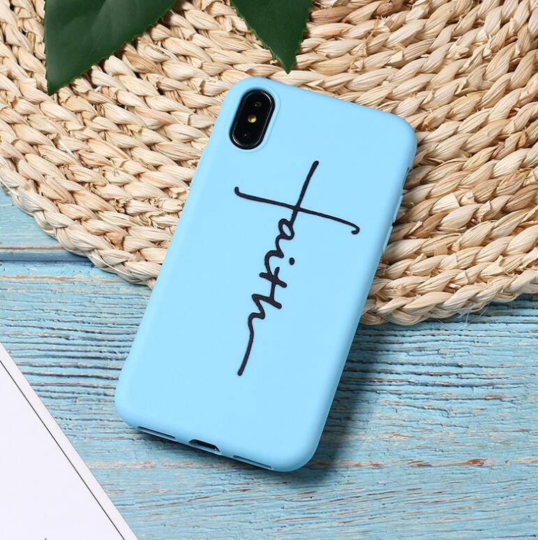 Compatible with Apple , Faith Soft Silicone Phone Case Cover - NeoTech