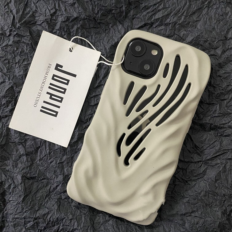 Titanium Gray Wind Hollowed Out Suitable For 1413 Phone Cases - NeoTech