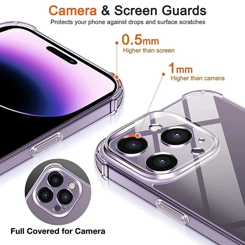 Airbag Transparent Drop - resistant Phone Case - NeoTech