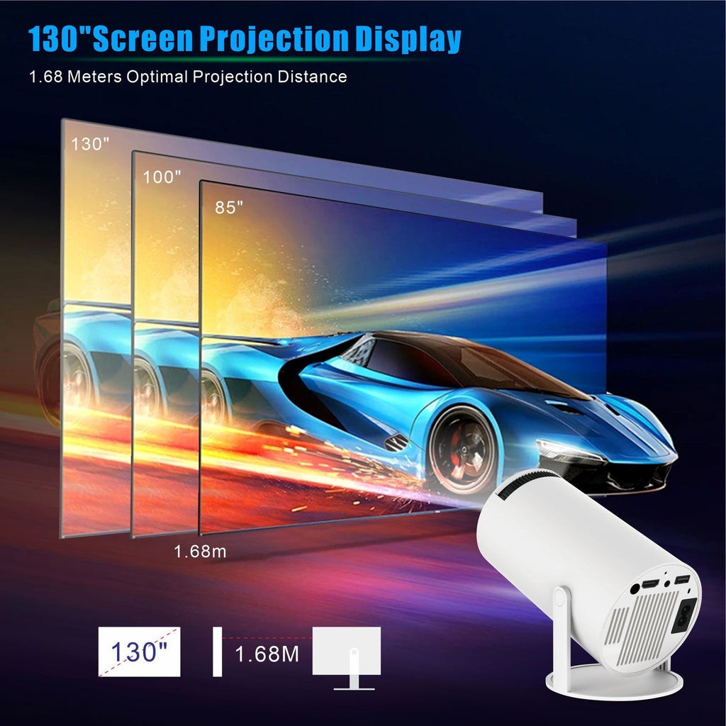 HY300 Pro Projector Home Theater Entertainment Portable Small Projector - NeoTech