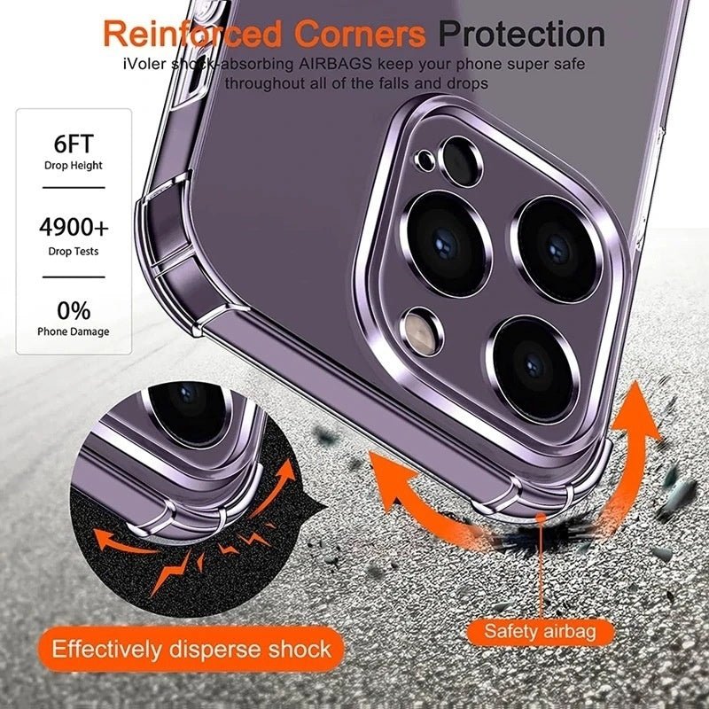 Airbag Transparent Drop - resistant Phone Case - NeoTech