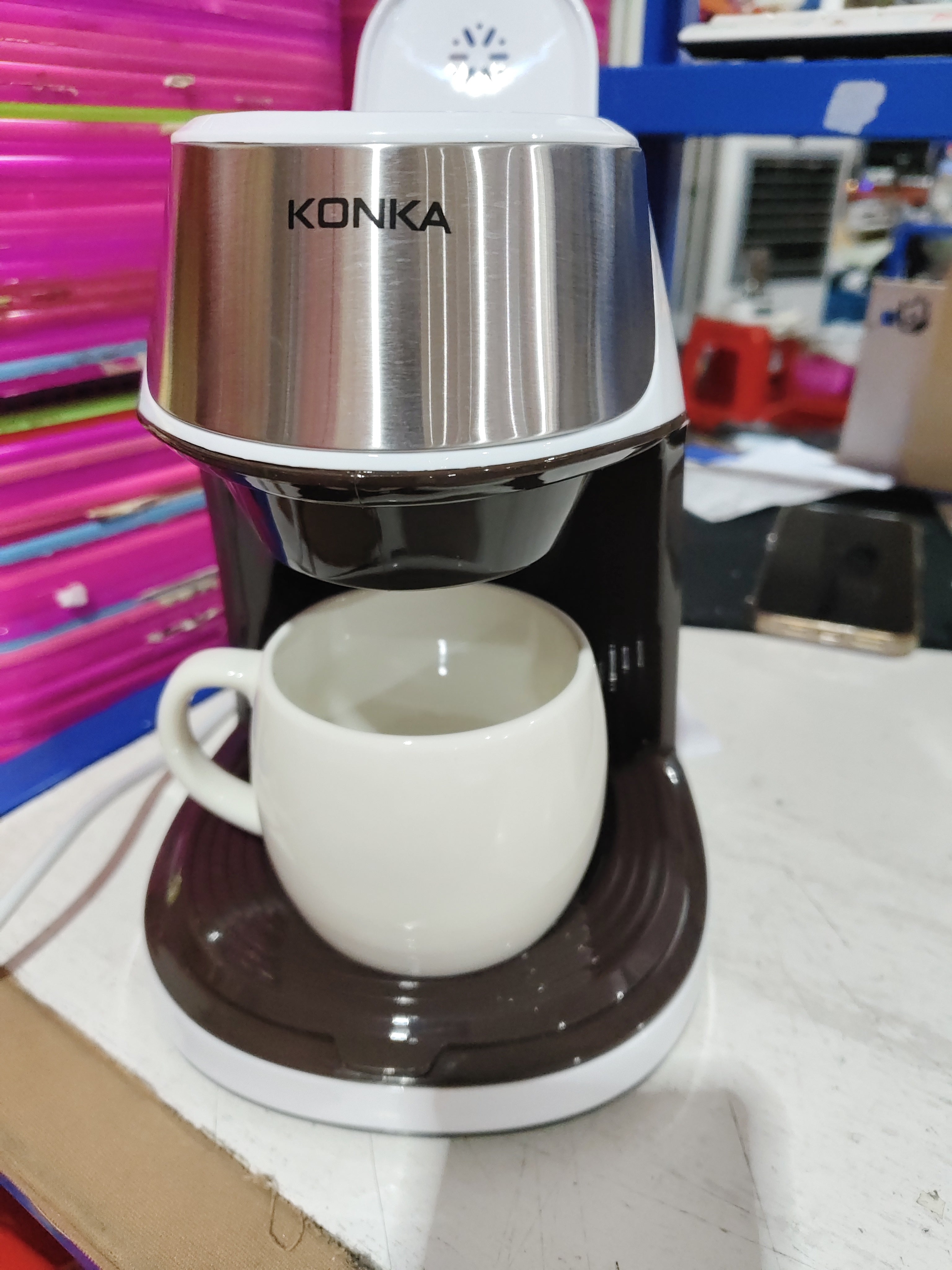 New Coffee Machine Fully Automatic Home Office Mini American Small Portable Coffee Maker - NeoTech