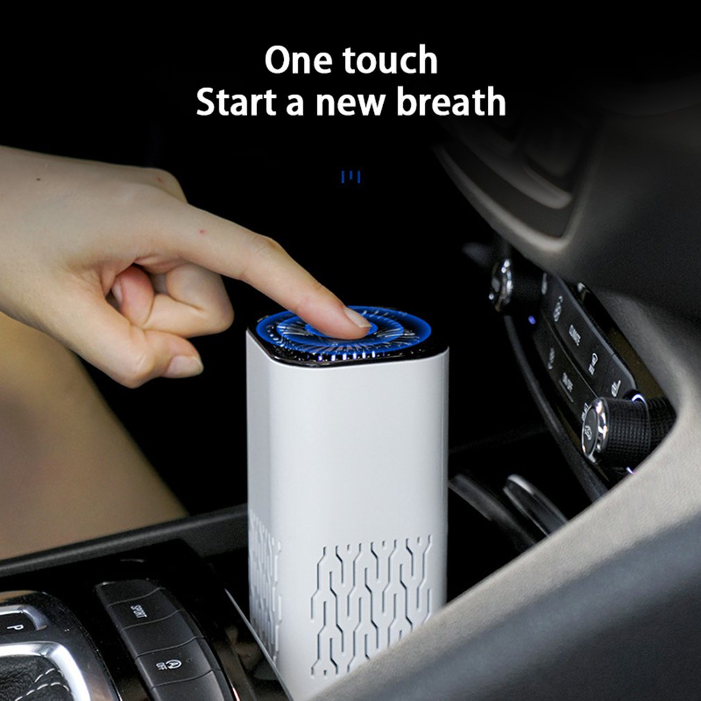 Car Air Purifier Portable Negative Ion Generator Remove Formaldehyde Dust Smoke Air Freshen Washer For Home Car - NeoTech