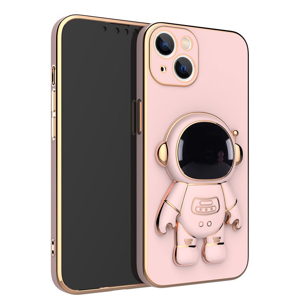 3D Astronaut Phone Case Anti - Drop Electroplating Bracket - NeoTech