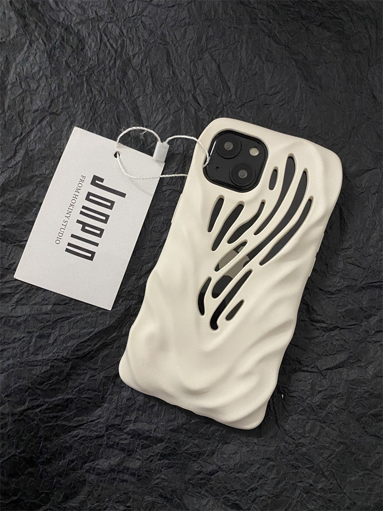 Titanium Gray Wind Hollowed Out Suitable For 1413 Phone Cases - NeoTech