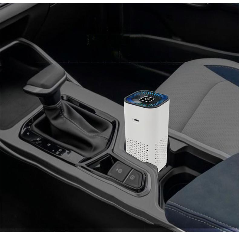 Car Air Purifier Portable Negative Ion Generator Remove Formaldehyde Dust Smoke Air Freshen Washer For Home Car - NeoTech