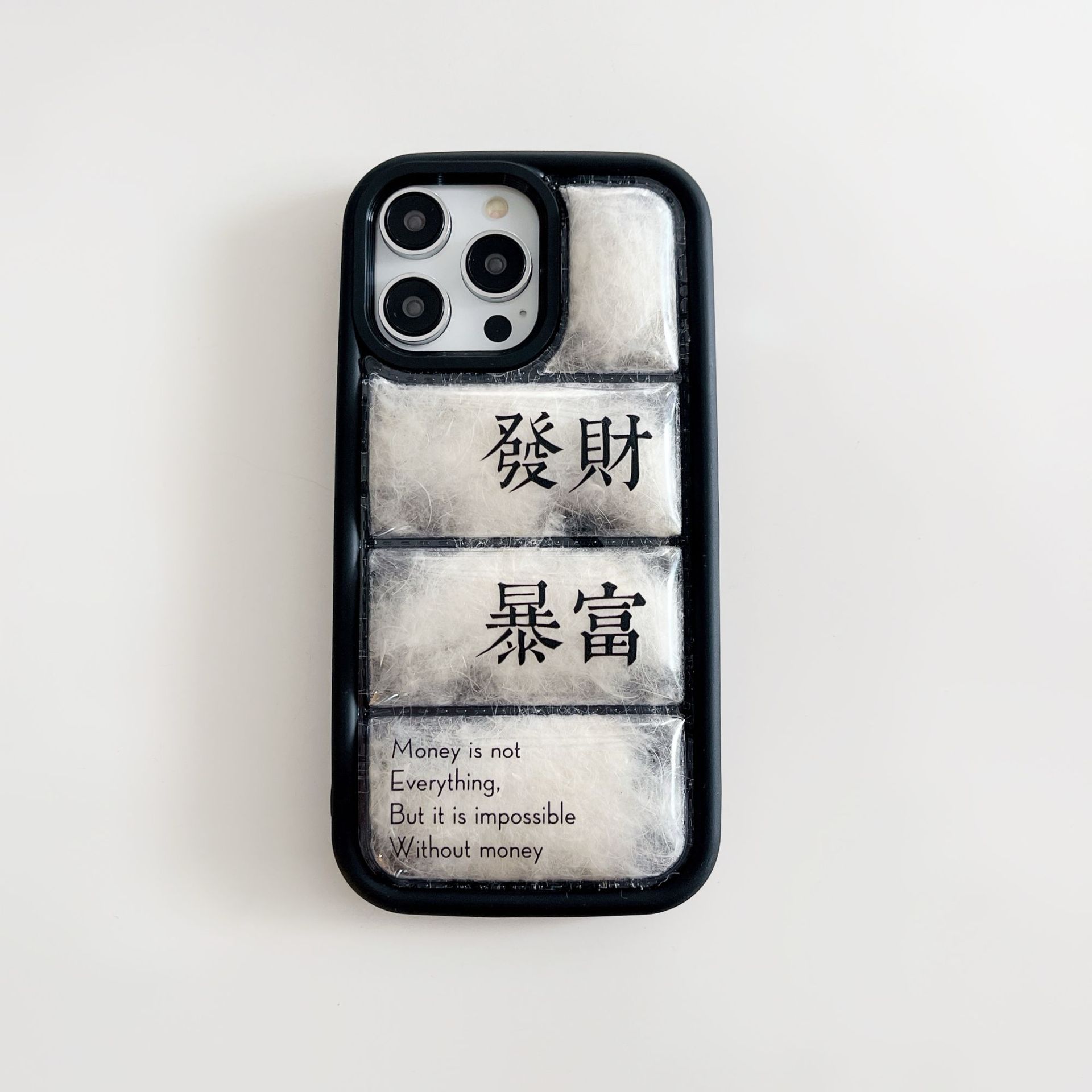 Transparent Down Jacket 15Pro Phone Case Painted - NeoTech