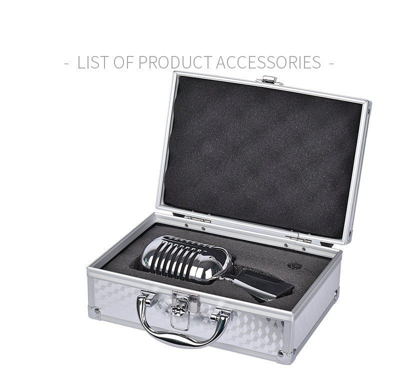 Retro Metal Home Stage Microphone On Stage - NeoTech