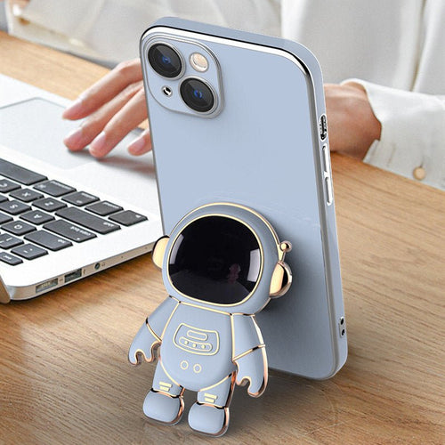 3D Astronaut Phone Case Anti - Drop Electroplating Bracket - NeoTech