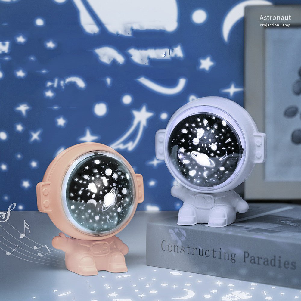Galaxy Star Projector Starry Sky Night Light Astronaut Lamp Room Decr Gift Child Kids Baby Christmas Spaceman Projection - NeoTech