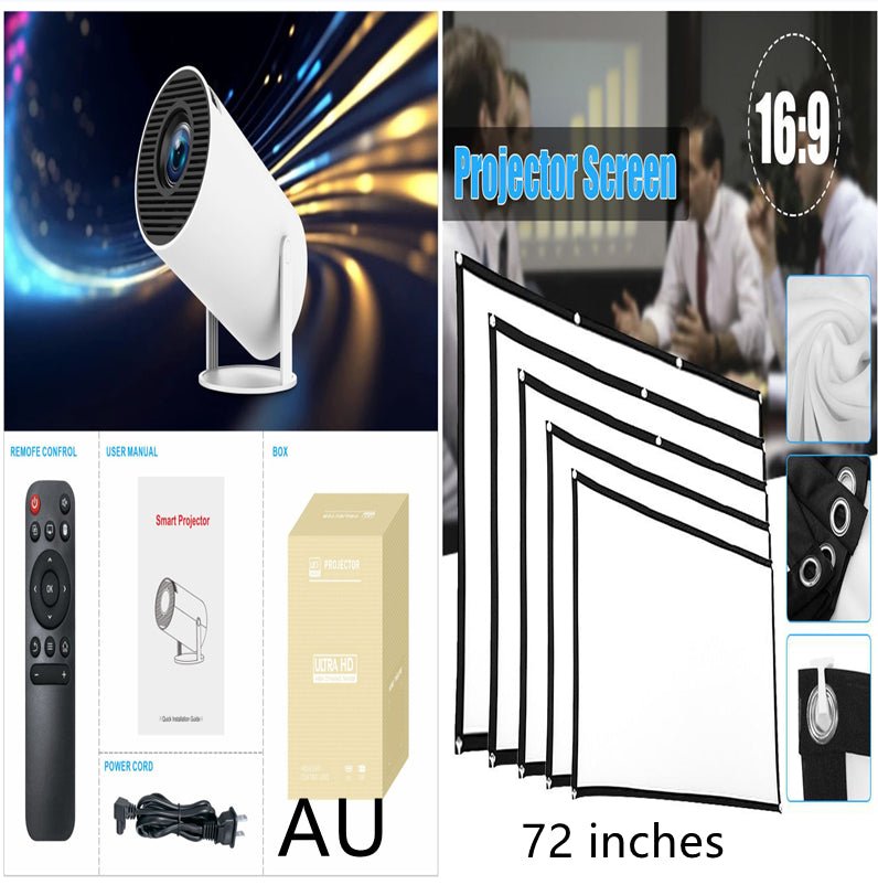 HY300 Pro Projector Home Theater Entertainment Portable Small Projector - NeoTech