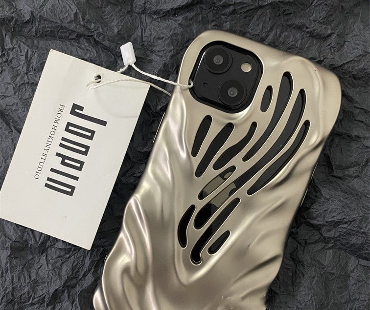 Titanium Gray Wind Hollowed Out Suitable For 1413 Phone Cases - NeoTech