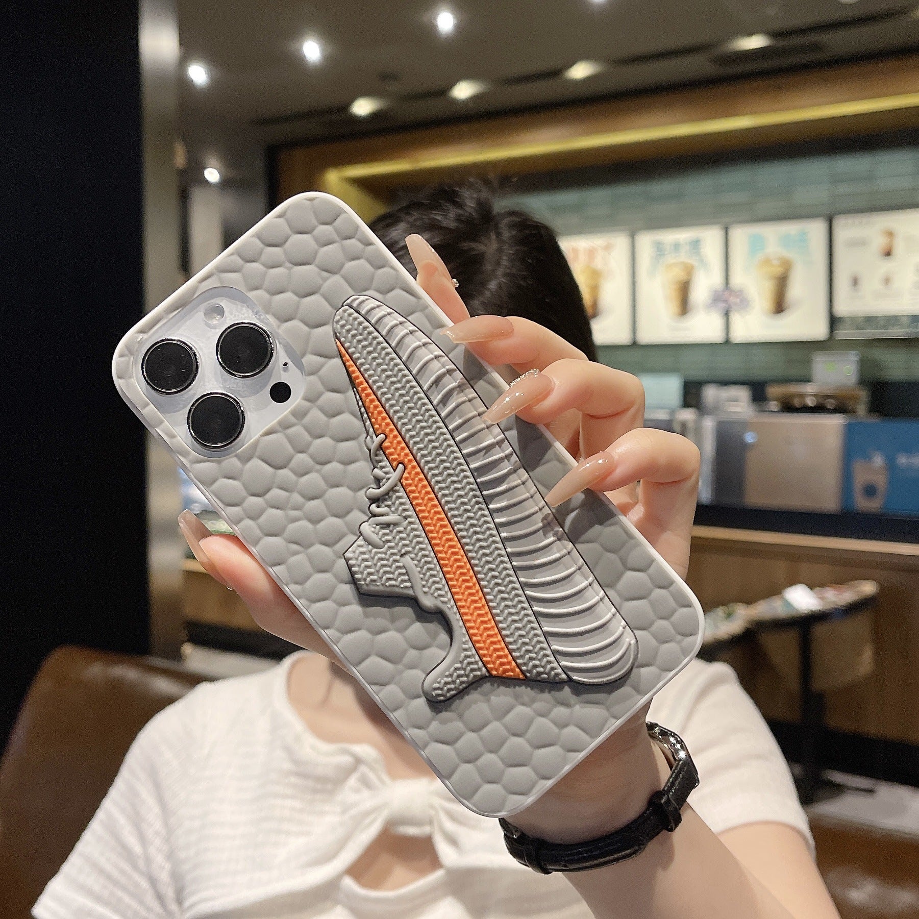 3D Three - dimensional Silicone Mobile Phone Shell Sneaker Protective Cover - NeoTech