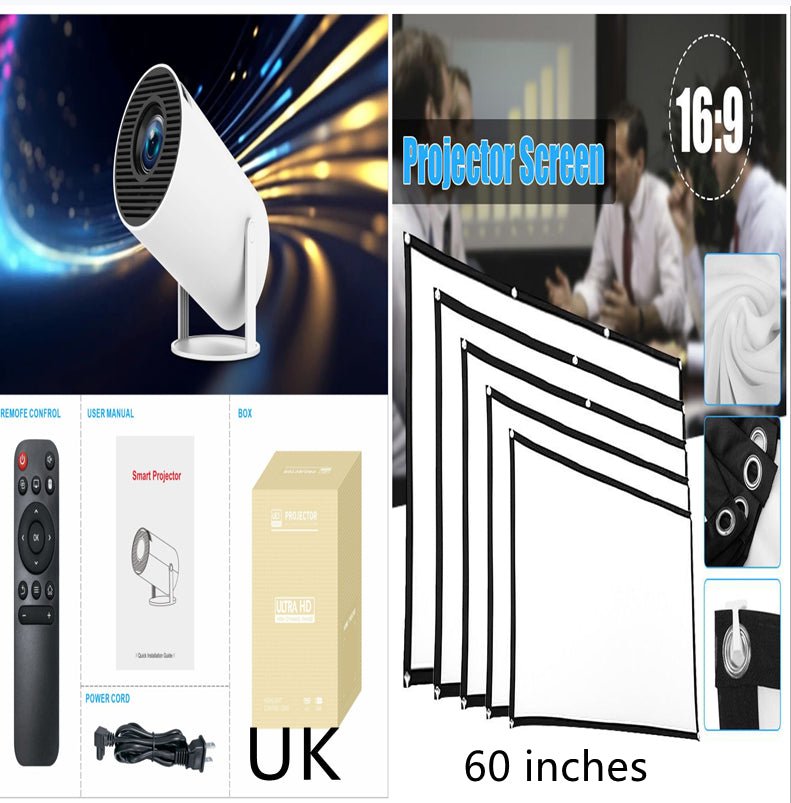 HY300 Pro Projector Home Theater Entertainment Portable Small Projector - NeoTech