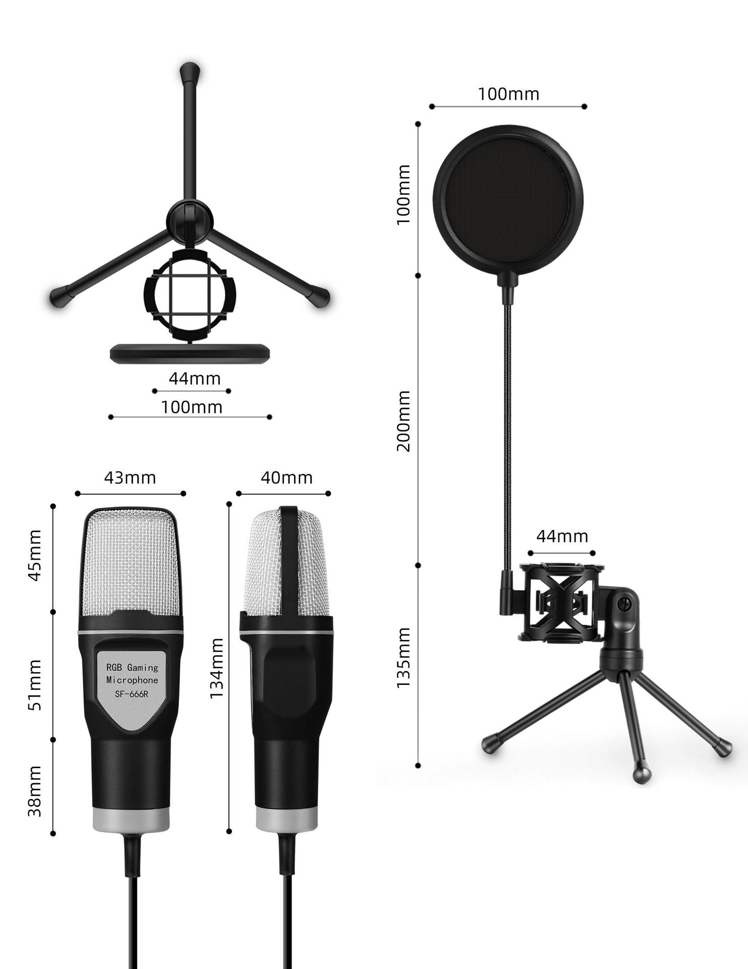 Desktop Microphone Live Conference Microphone - NeoTech