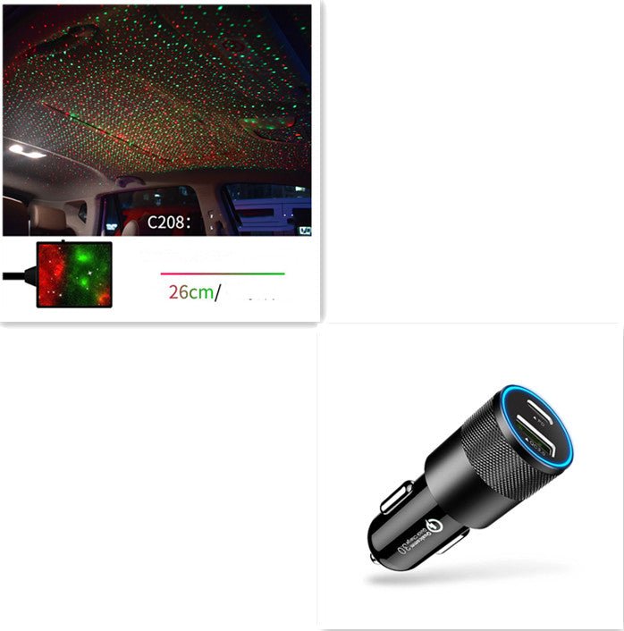 Star Light Projector Party Lights USB LED Light Interior Lighting LED Interior Car Lights Starry Sky Galaxy Night Lights - NeoTech