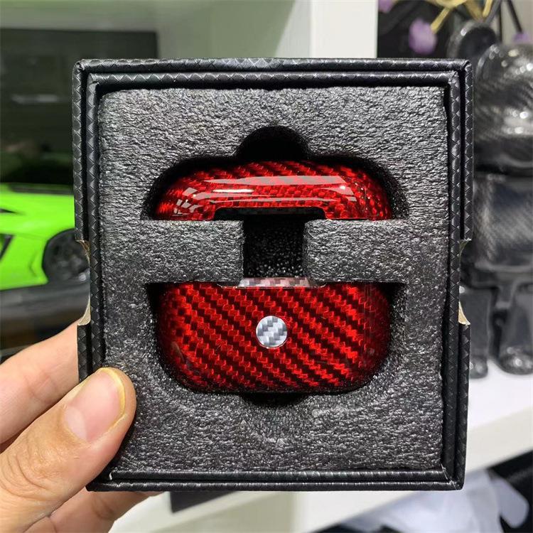 Protective Cover Carbon Fiber Forged Bluetooth Earbuds Case - NeoTech