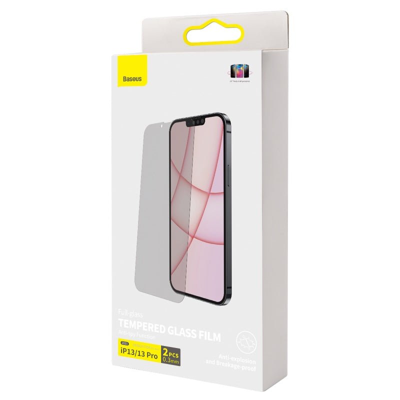 All Glass Privacy Tempered Film For IP 5.4 Inch Model - NeoTech