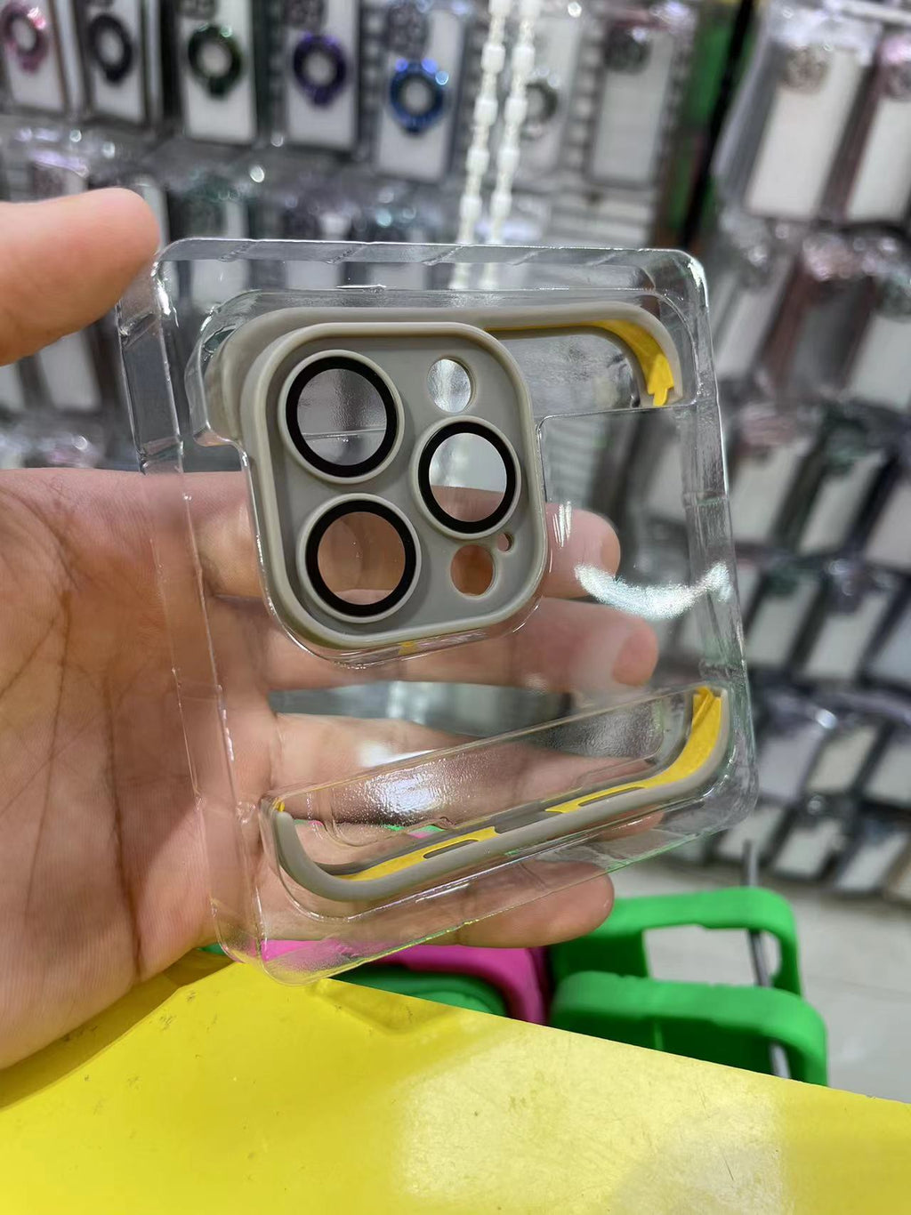 Mobile Phone Case With Glass Lens Film TPU Without Frame - NeoTech